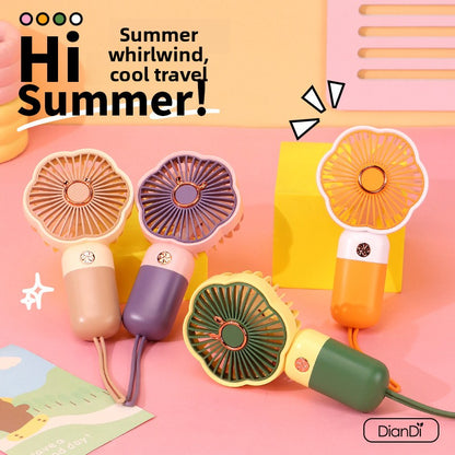 Mini USB Rechargeable Desk Fan