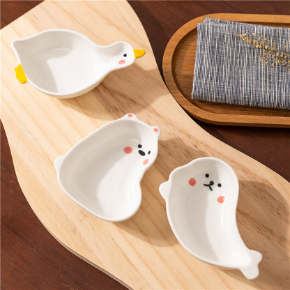 Cute Animal Ceramic Mini Dish Trinket Tray 🦭😻