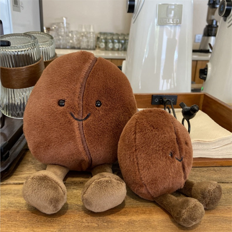Coffee bean plush toy