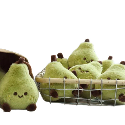 Cute Pear Plush Keychain Bag Charm Mini Plushie 🍐