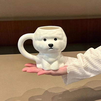 Bichon Frise Puppy Ceramic Mug 💟