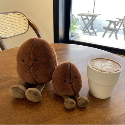 Coffee bean plush toy