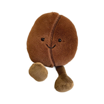 Coffee bean plush toy