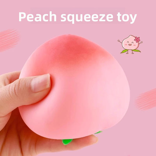 Jumbo Squishy Peach Stress Relief Fidget Toy 🍑
