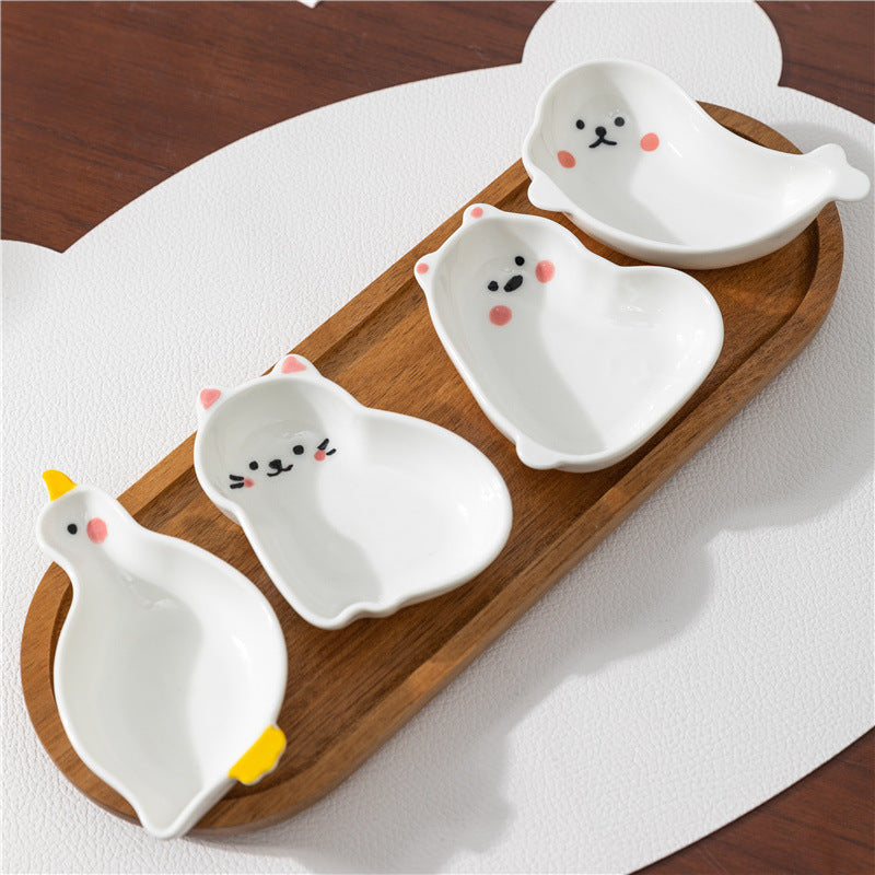 Cute Animal Ceramic Mini Dish Trinket Tray 🦭😻