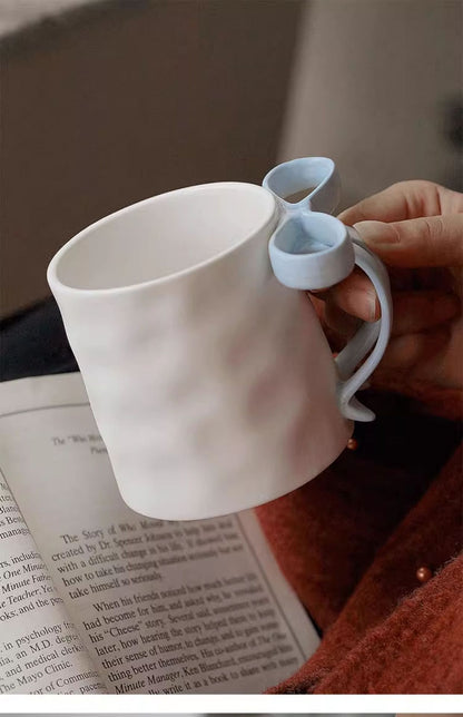 Matte Ceramic Bow Mug 🎀