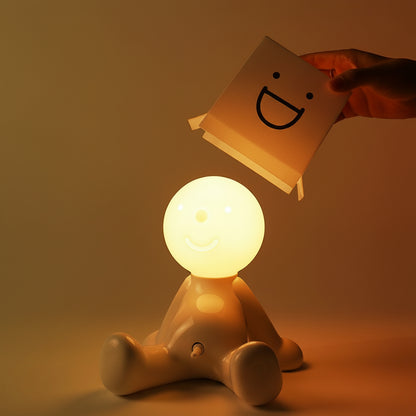 quirky rgb box figure lamp