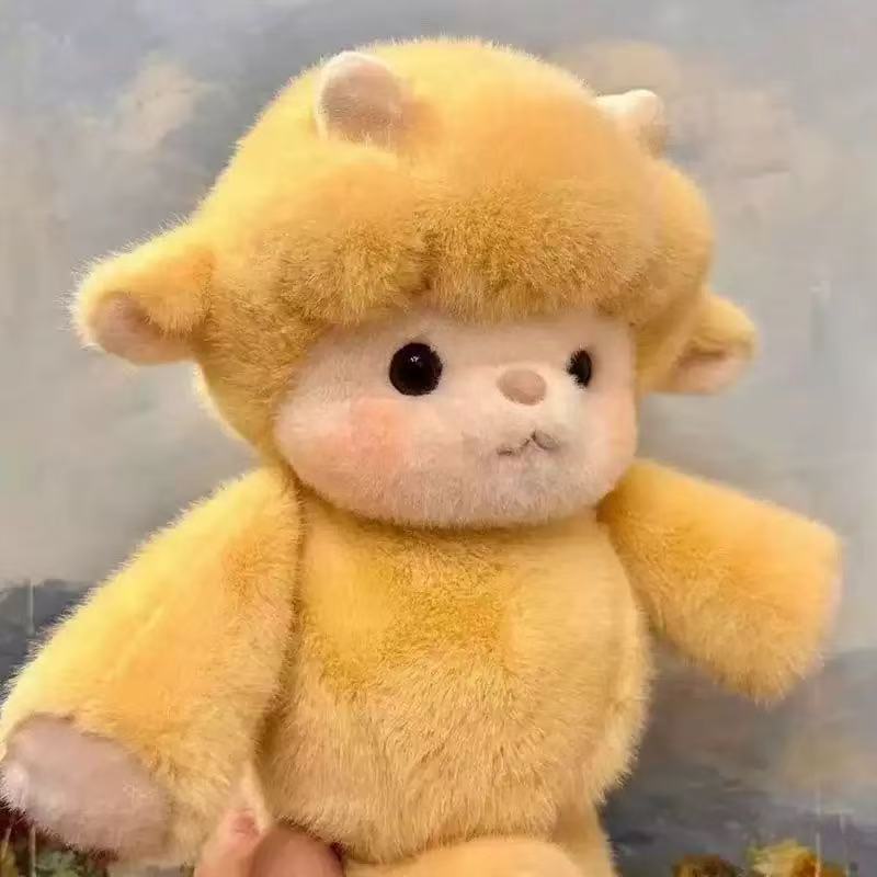 Chubby Yellow Lamb Soft Plushy 💝
