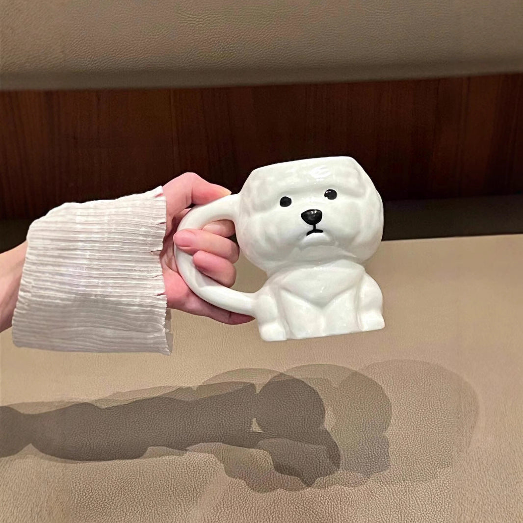 Bichon Frise Puppy Ceramic Mug 💟