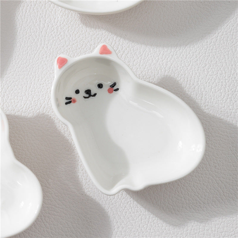 Cute Animal Ceramic Mini Dish Trinket Tray 🦭😻