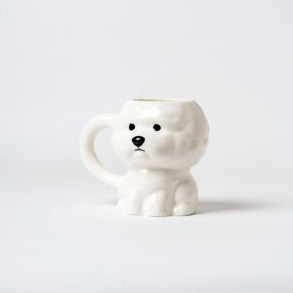 Bichon Frise Puppy Ceramic Mug 💟
