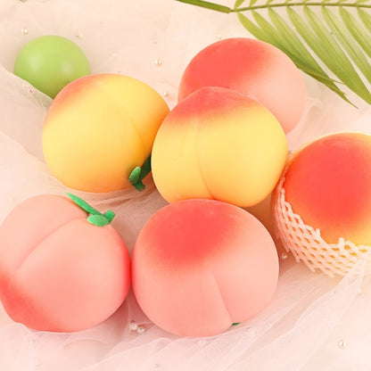 Jumbo Squishy Peach Stress Relief Fidget Toy 🍑