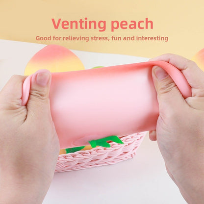 Jumbo Squishy Peach Stress Relief Fidget Toy 🍑