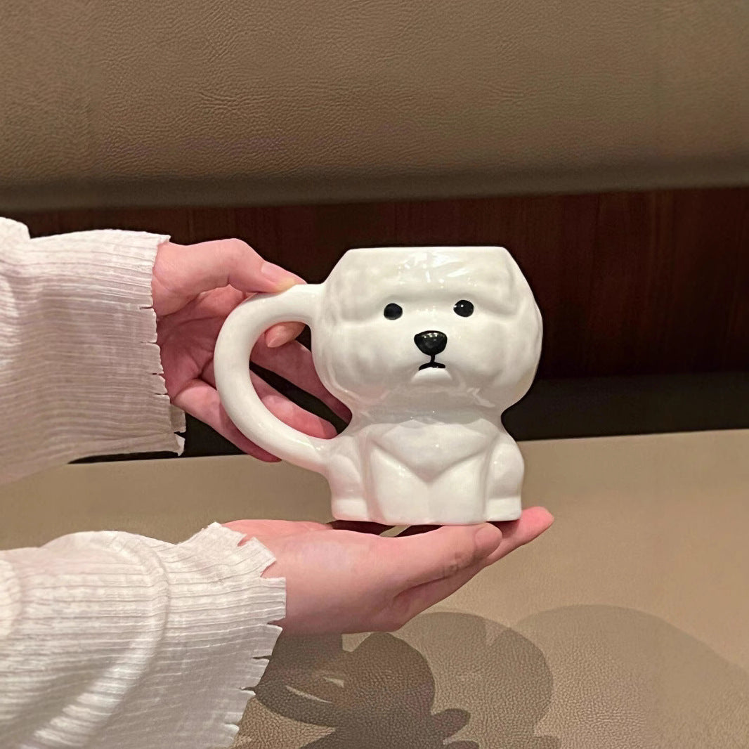Bichon Frise Puppy Ceramic Mug 💟