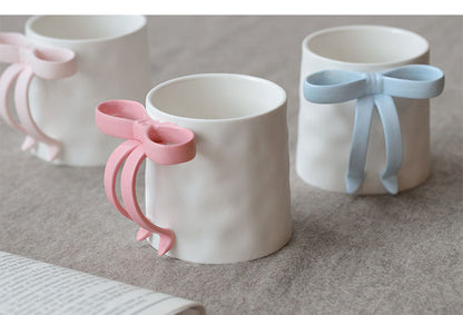 Matte Ceramic Bow Mug 🎀